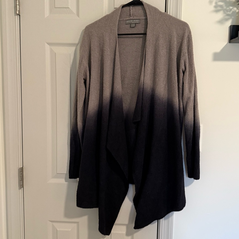 Barefoot Dreams Calypso Lite Chic Ombré Pewter/Black - Size S/M